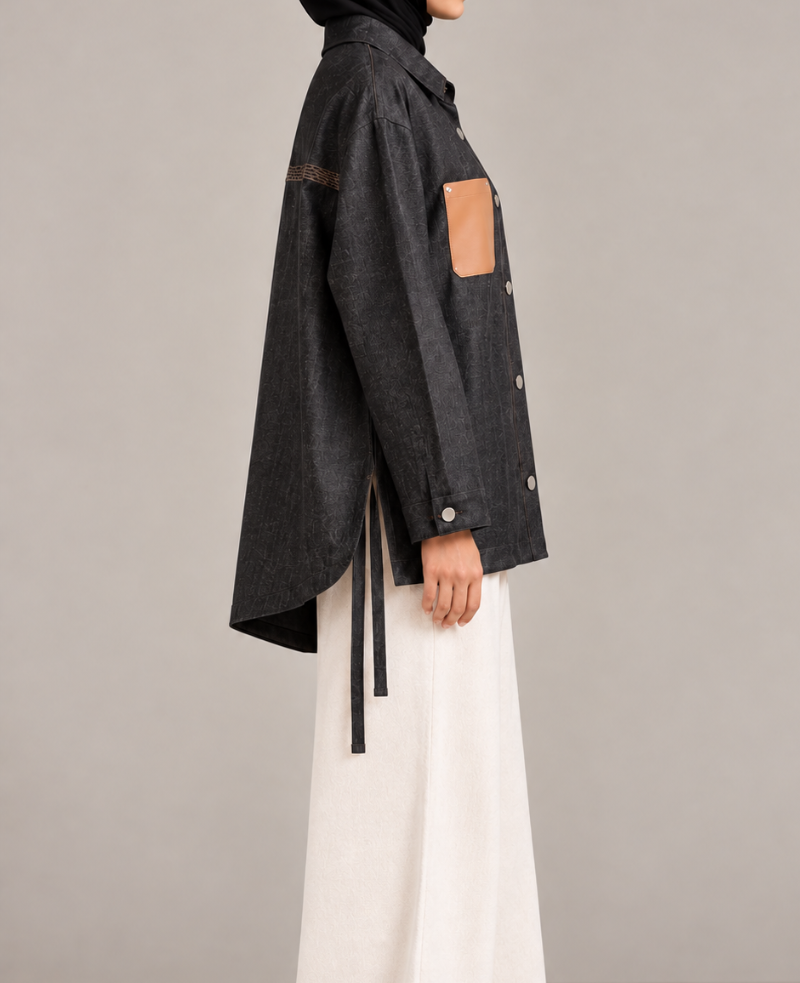 Denim Pocket Jacket - Image 4