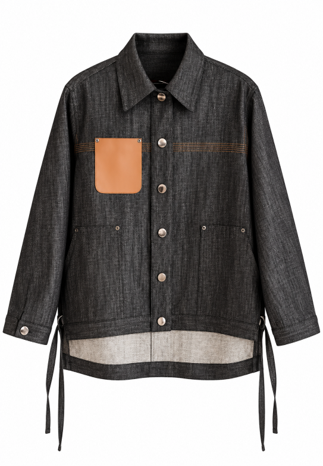 Denim Pocket Jacket - Image 2