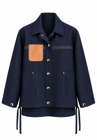 Denim Pocket Jacket - Image 3